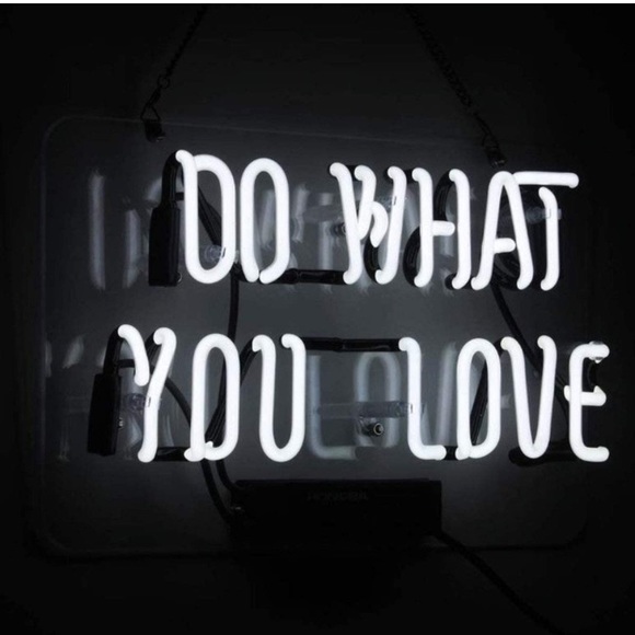 REAL NEON Do What You Love Window/Dorm/Cafe/Party/Porch/Room Decor/Night Light - Picture 9 of 9